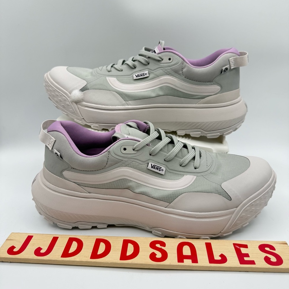 VANS MTE Crosspath All-Terrain Shoes Grey Purple VN000CVUPRP Men’s Sz 9.5 NEW